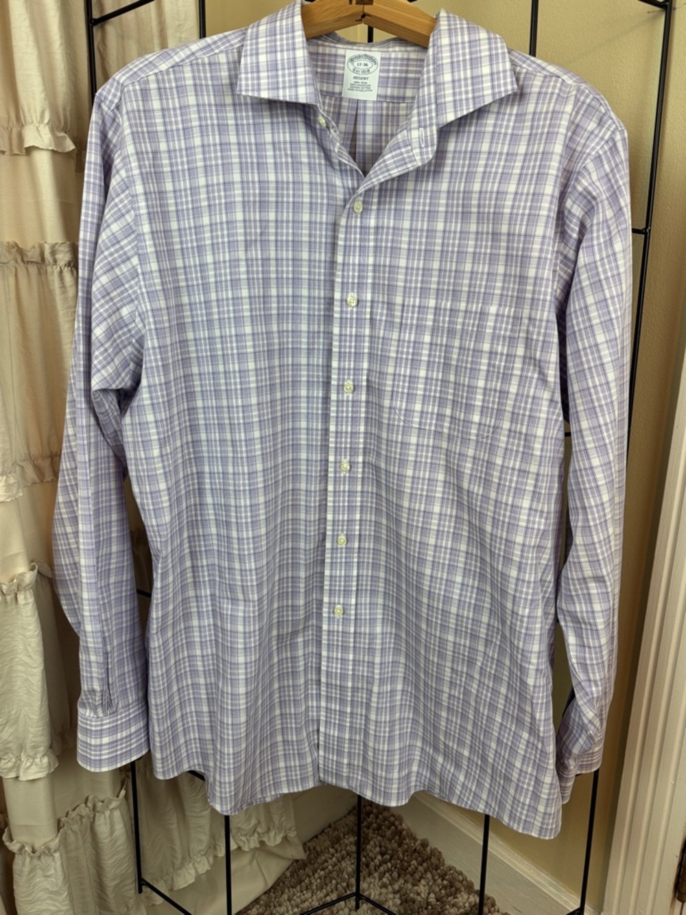 Brooks Brothers Men's Non Iron Regent Dress Shirt Size 17-36